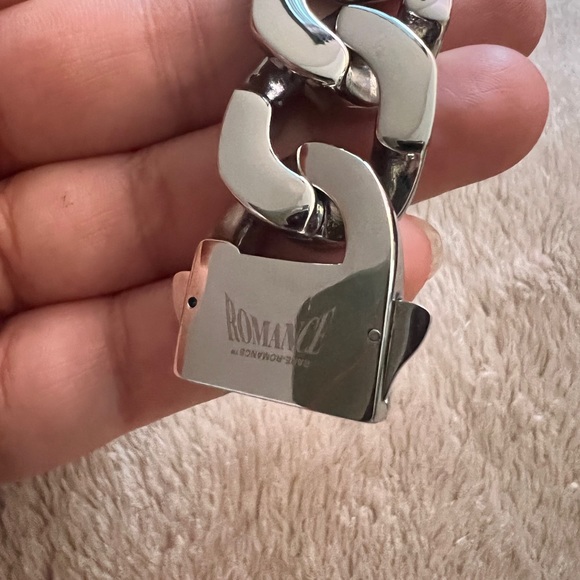 Rare-Romance CHUNKY CUBAN BRACELET - Picture 2 of 6